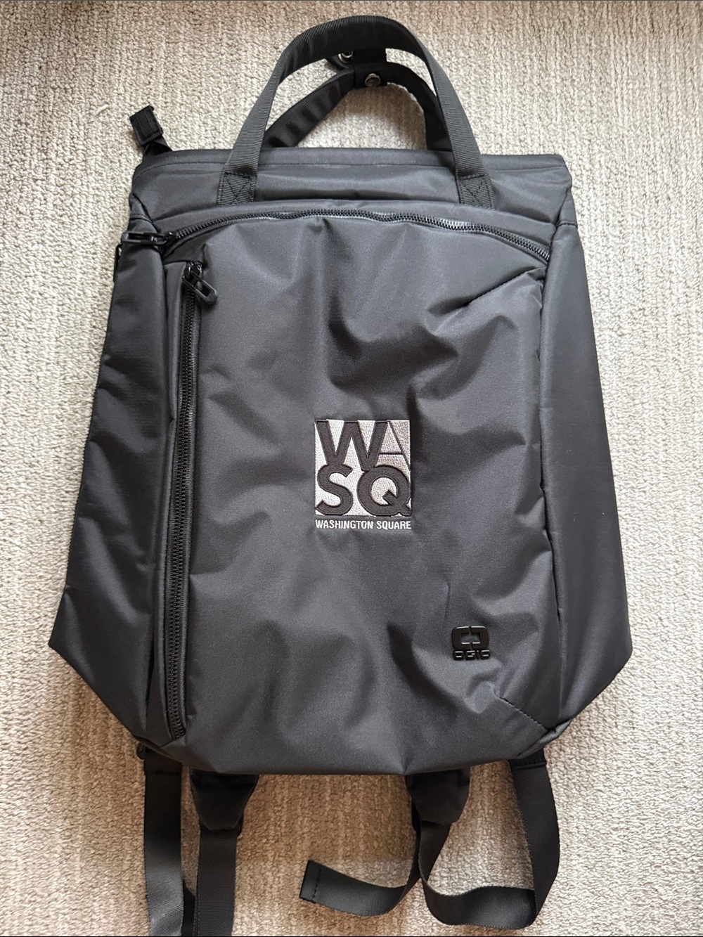 OGIO Black Cooler Backpack with Logo